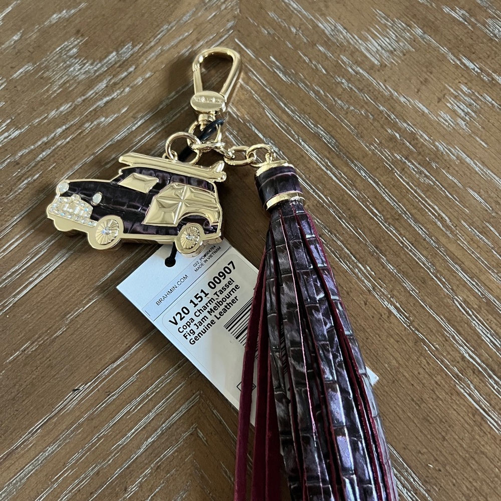 Brahmin Copa Charm Tassel